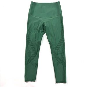 Fanka Body Sculpt Reversible Leggings Green 7/8 Length